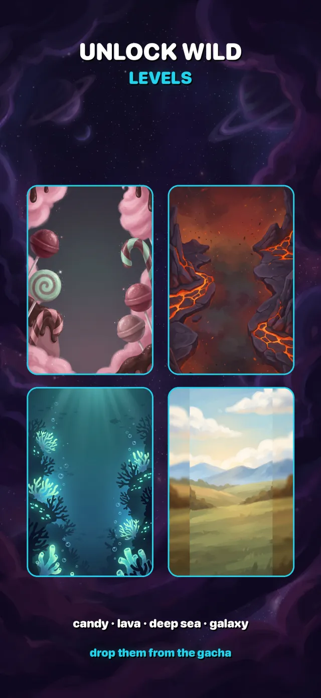 Themed level packs