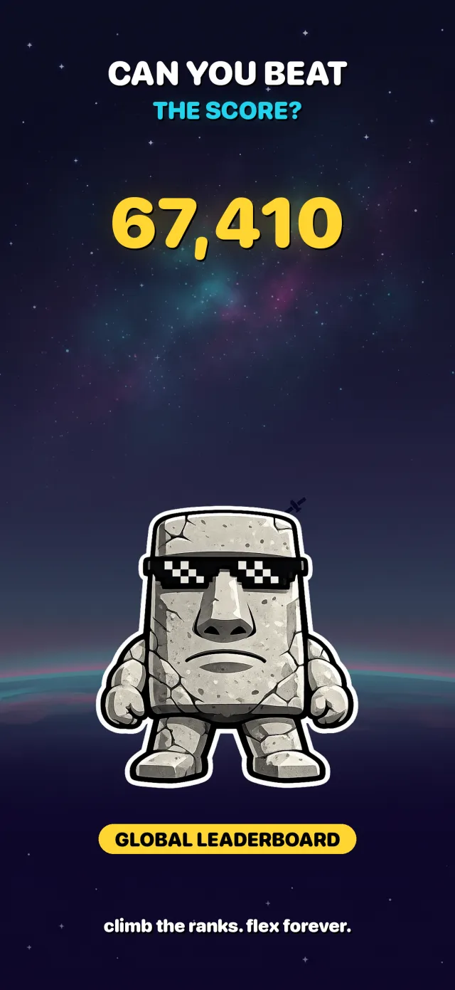 Beat the score and climb the leaderboard